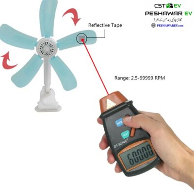 DT2234C+ RPM Meter / Digital Laser Photo Tachometer