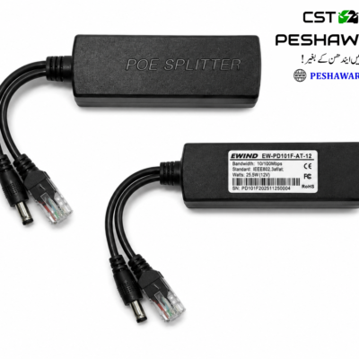 PoE Splitters 25.5W/12V, 15W/5V & 10W/5V Power over Ethernet Splitter